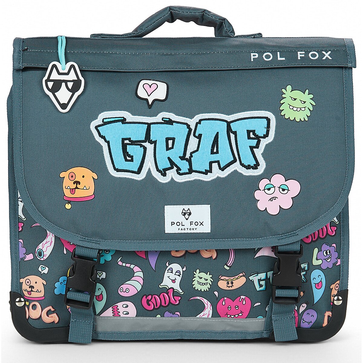 Pol Fox Genti CARTABLE 38 CM STREET ART