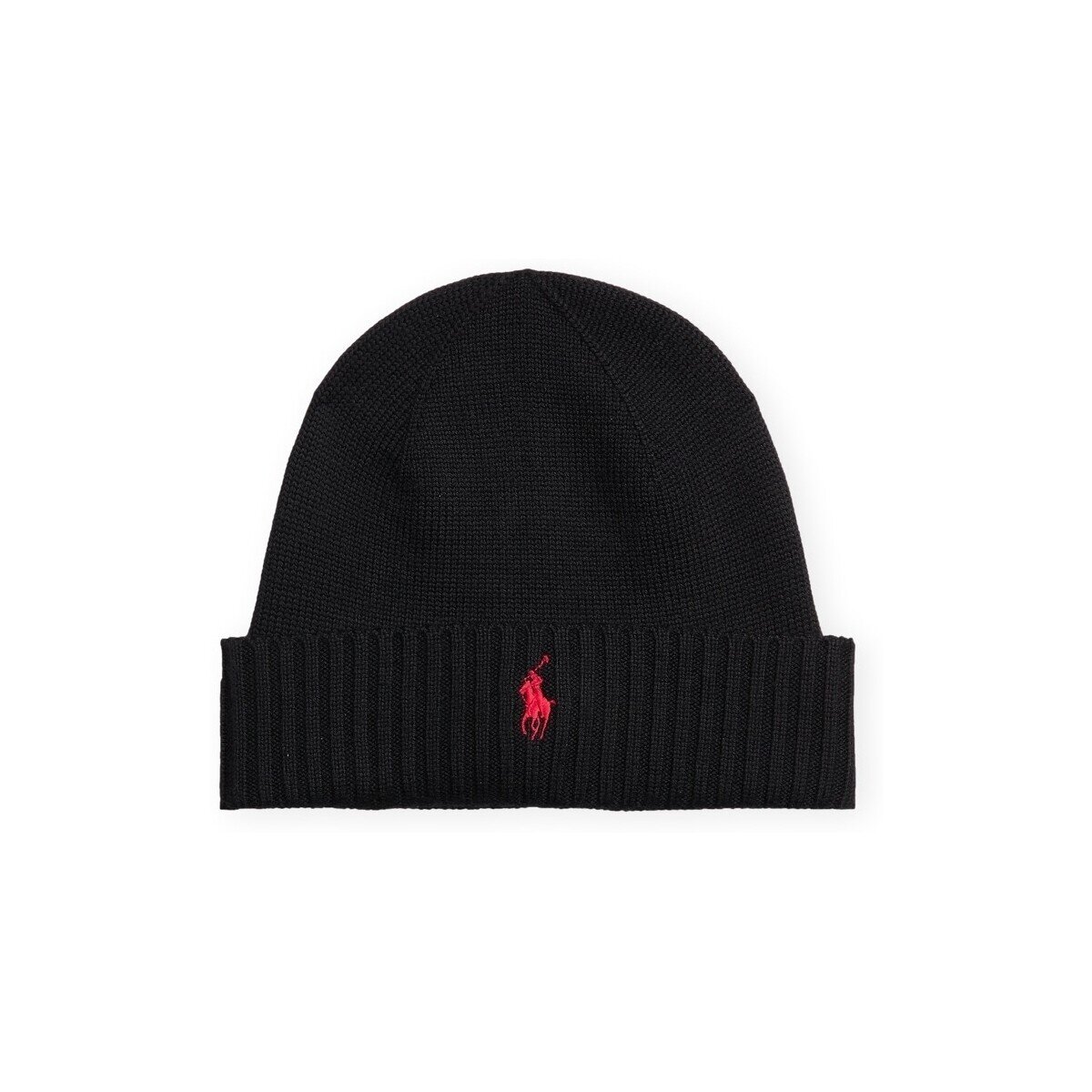 Polo Ralph Lauren Accesorii textile Signature Pony Wool Beanie - Black