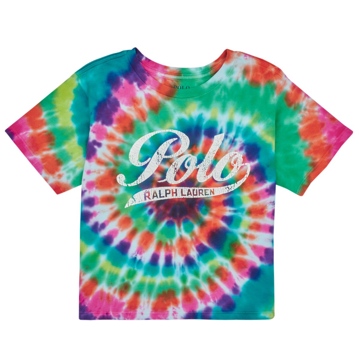 Polo Ralph Lauren Îmbracaminte CROP TEE-KNIT SHIRTS-T-SHIRT