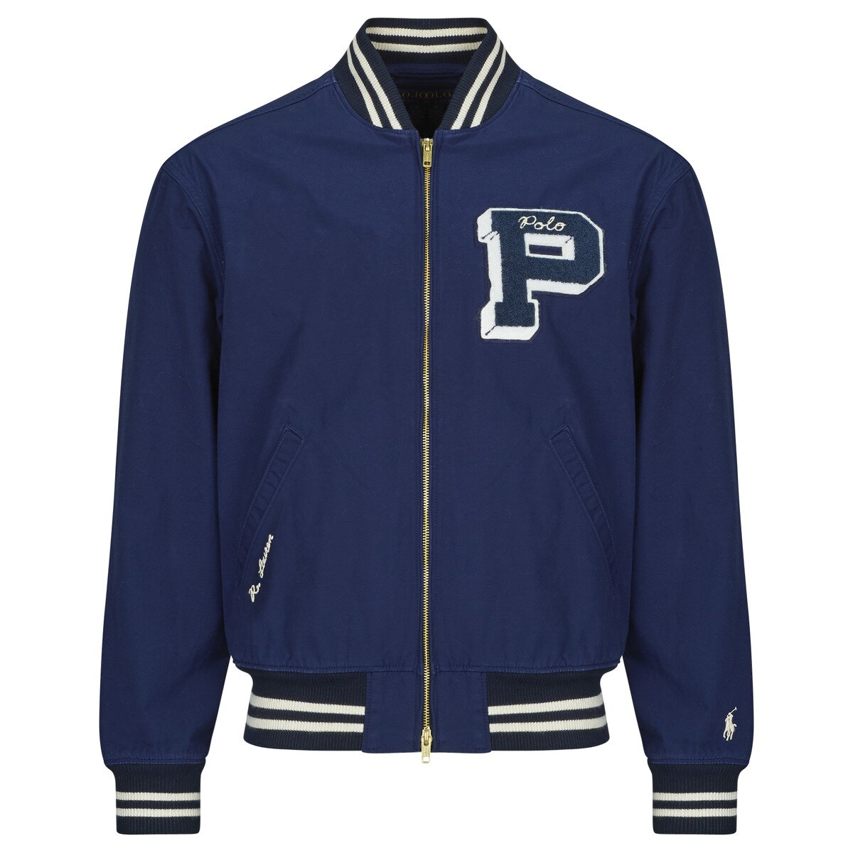 Polo Ralph Lauren Îmbracaminte GEACĂ BOMBER VARSITY DIN TWILL DE BUMBAC