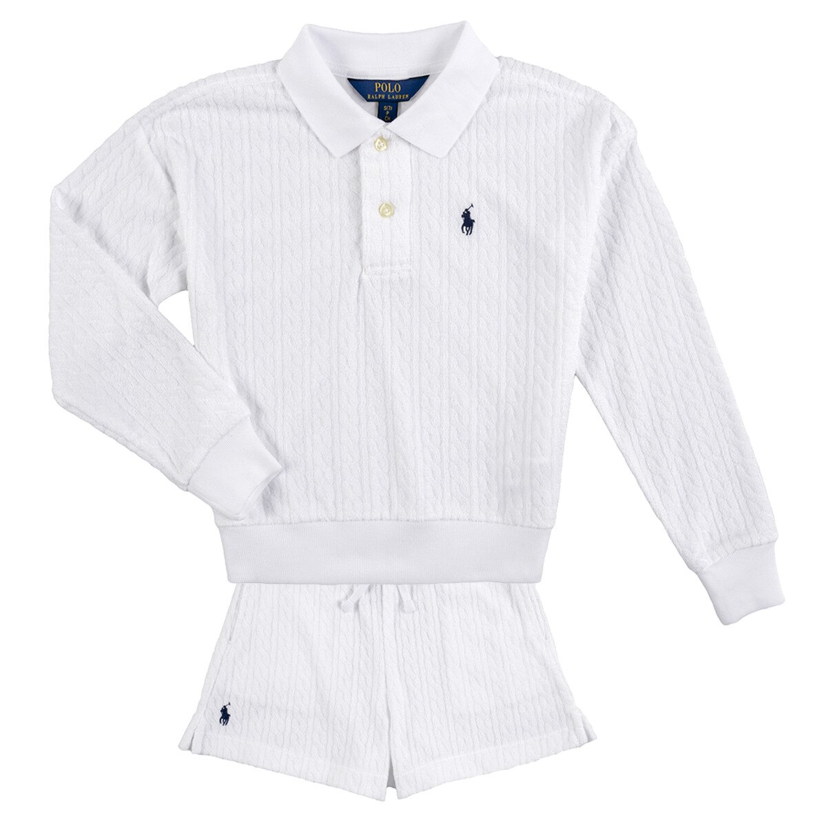 Polo Ralph Lauren Îmbracaminte KNIT-SHORT SET-OUTFIT SET