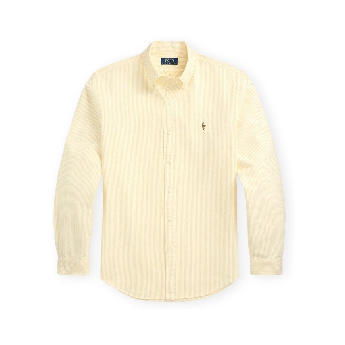 Polo Ralph Lauren Îmbracaminte Oxford Custom Fit Shirt - Yellow White