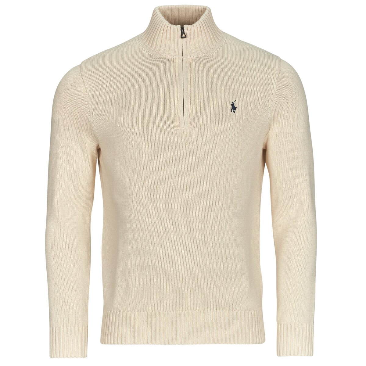 Polo Ralph Lauren Îmbracaminte PULOVER CU FERMOAR SCURT DIN BUMBAC