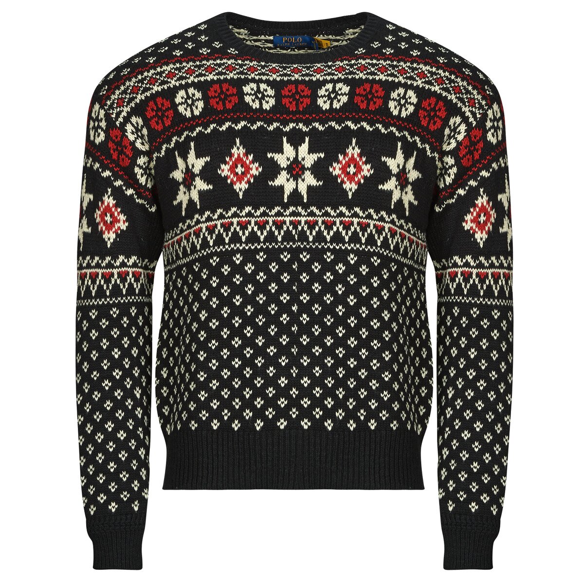 Polo Ralph Lauren Îmbracaminte PULOVER CU MOTIV FULGI DE NEA