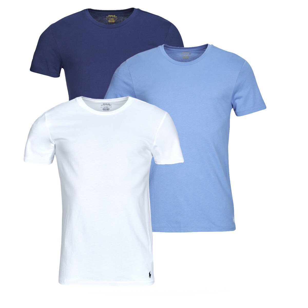 Polo Ralph Lauren Îmbracaminte S/S CREW-3 PACK-CREW UNDERSHIRT