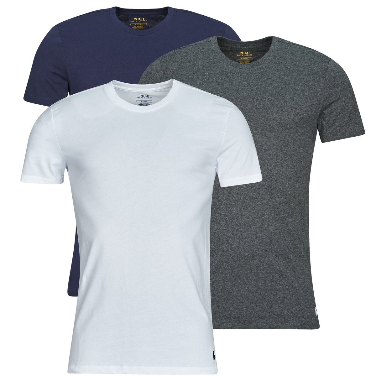 Polo Ralph Lauren Îmbracaminte S/S CREW 3 PACK CREW UNDERSHIRT