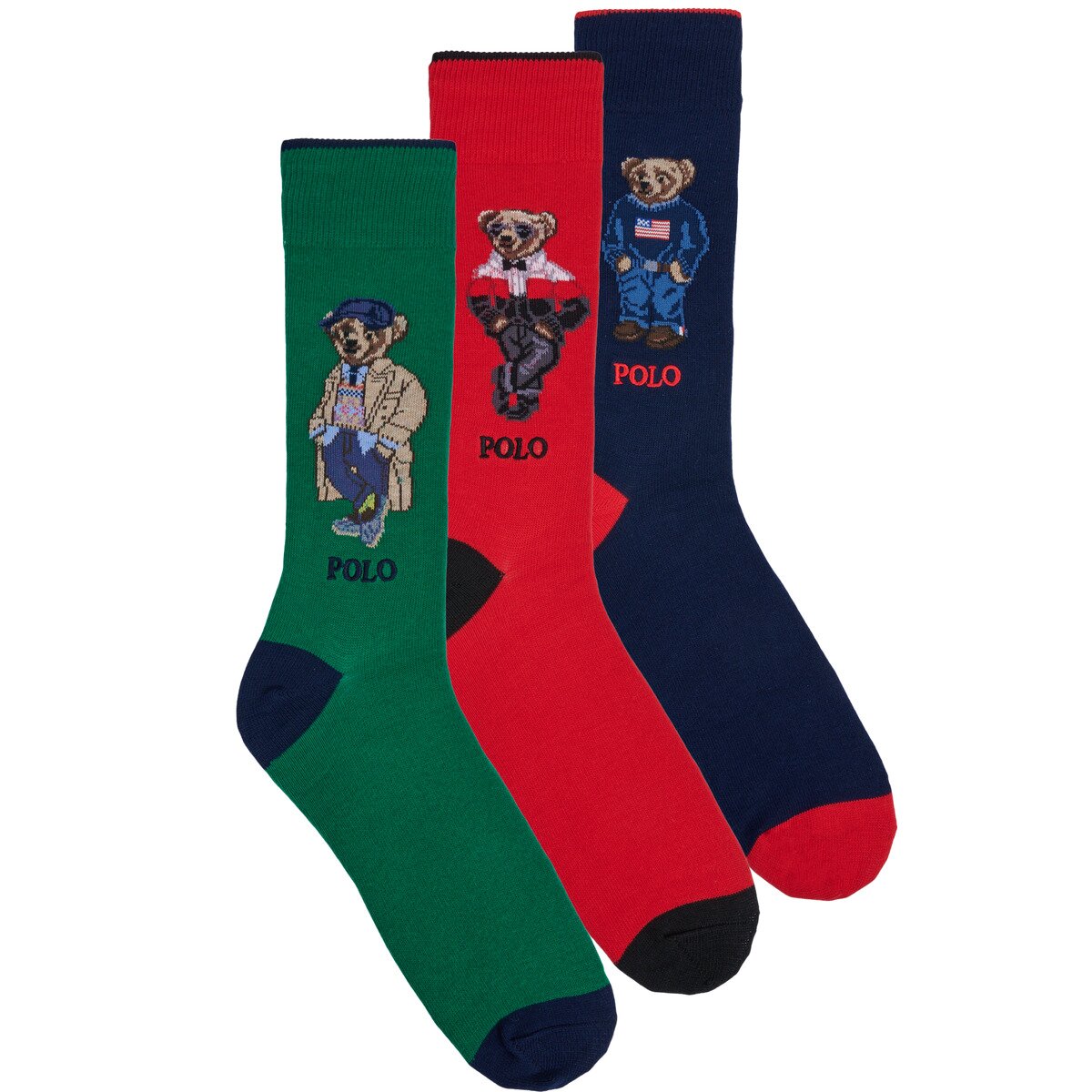 Polo Ralph Lauren Lenjerie intimă 3P CT SNBS-CREW SOCK-3 PACK
