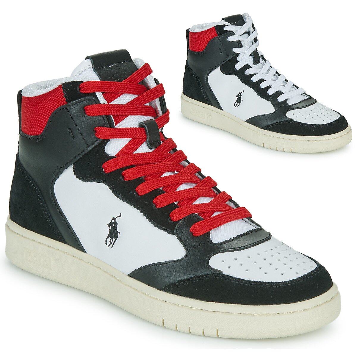 Polo Ralph Lauren Pantofi POLO CRT HGH-SNEAKERS-HIGH TOP LACE