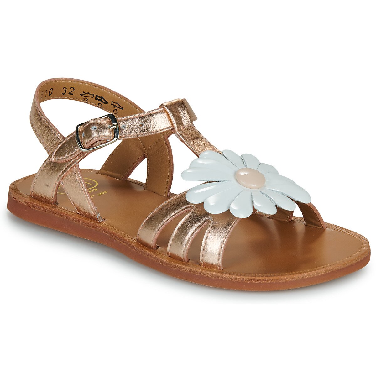 Pom d'Api Pantofi PLAGETTE BIG FLO
