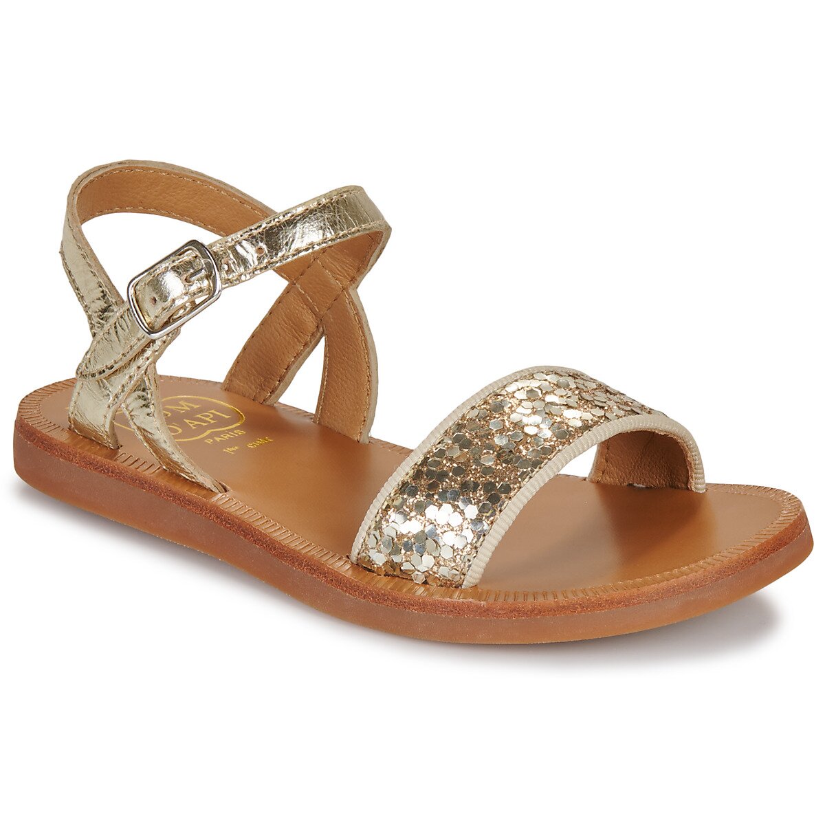 Pom d'Api Pantofi PLAGETTE BUCKLE TAO