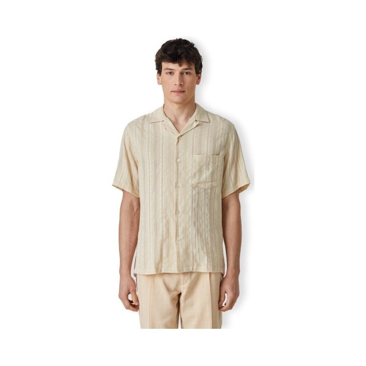 Portuguese Flannel Îmbracaminte Almada Shirt - Ecru