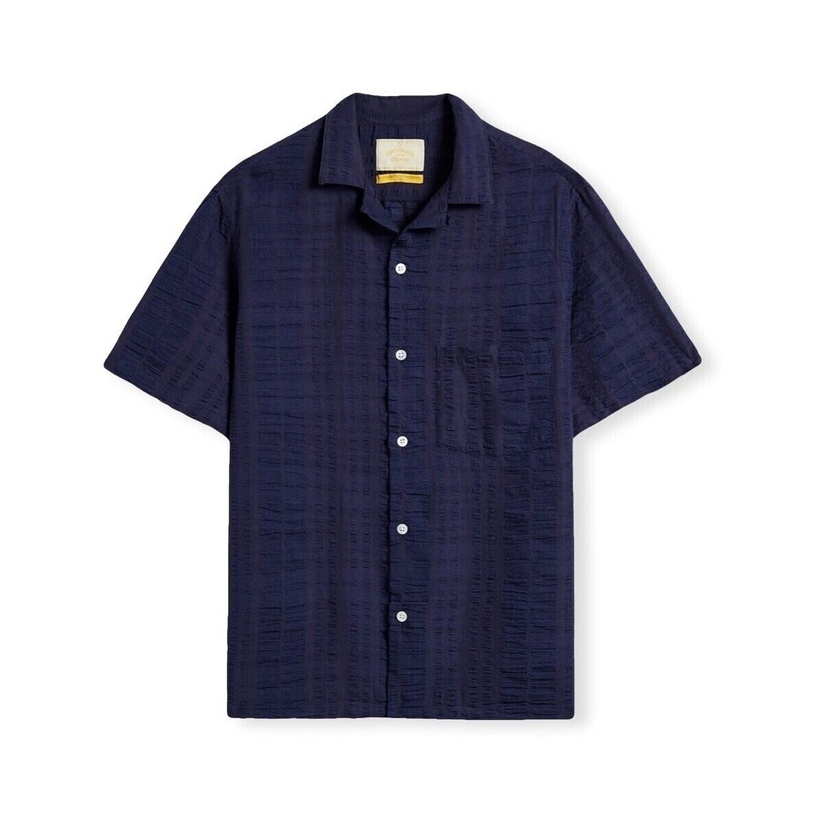 Portuguese Flannel Îmbracaminte Crupao Shirt - Navy