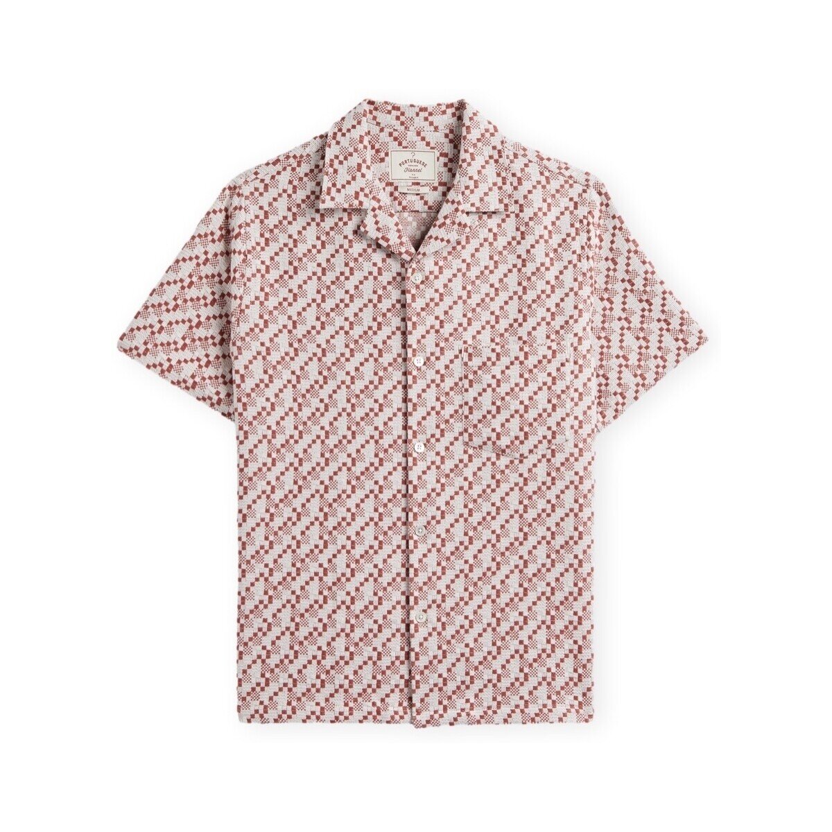 Portuguese Flannel Îmbracaminte Mosaic Shirt - Clay