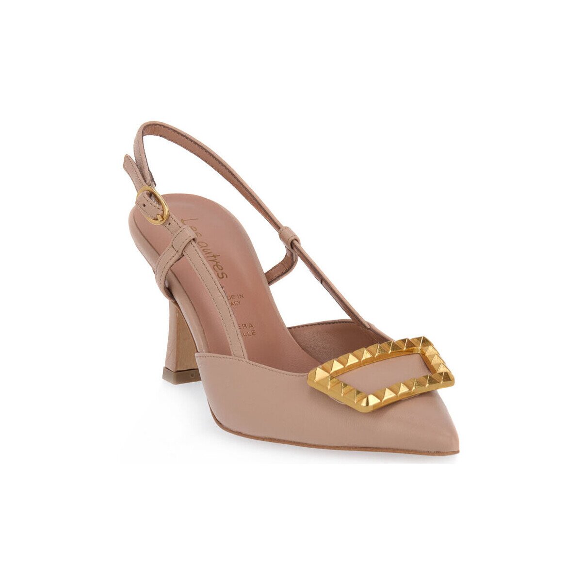Priv Lab Pantofi NUDE VERNICE