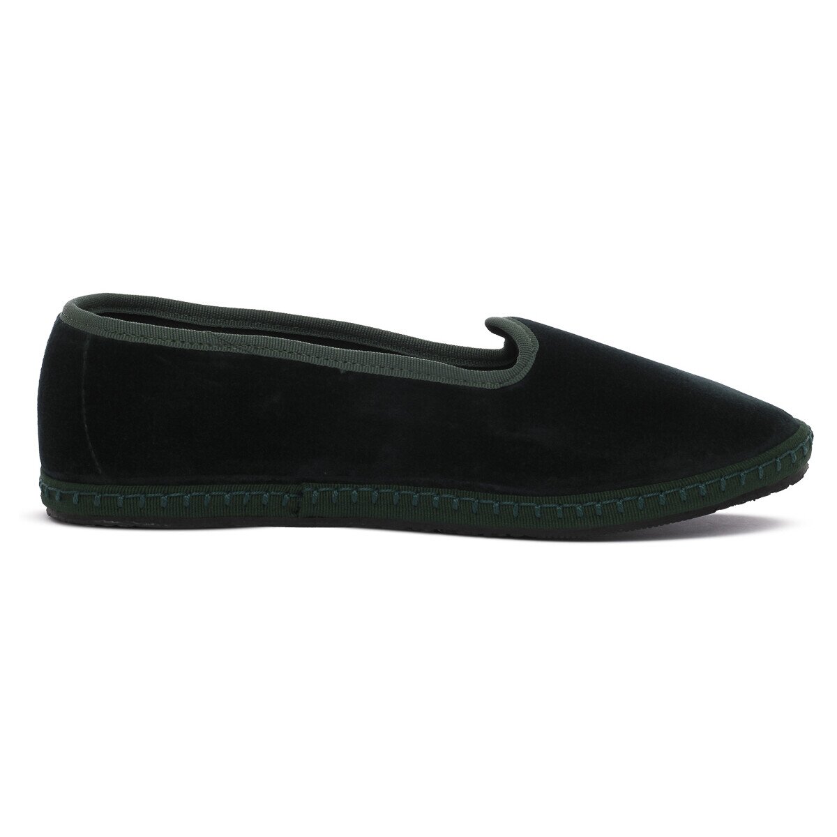 Priv Lab Pantofi VERDE BOTTIGLIA VELLUTO