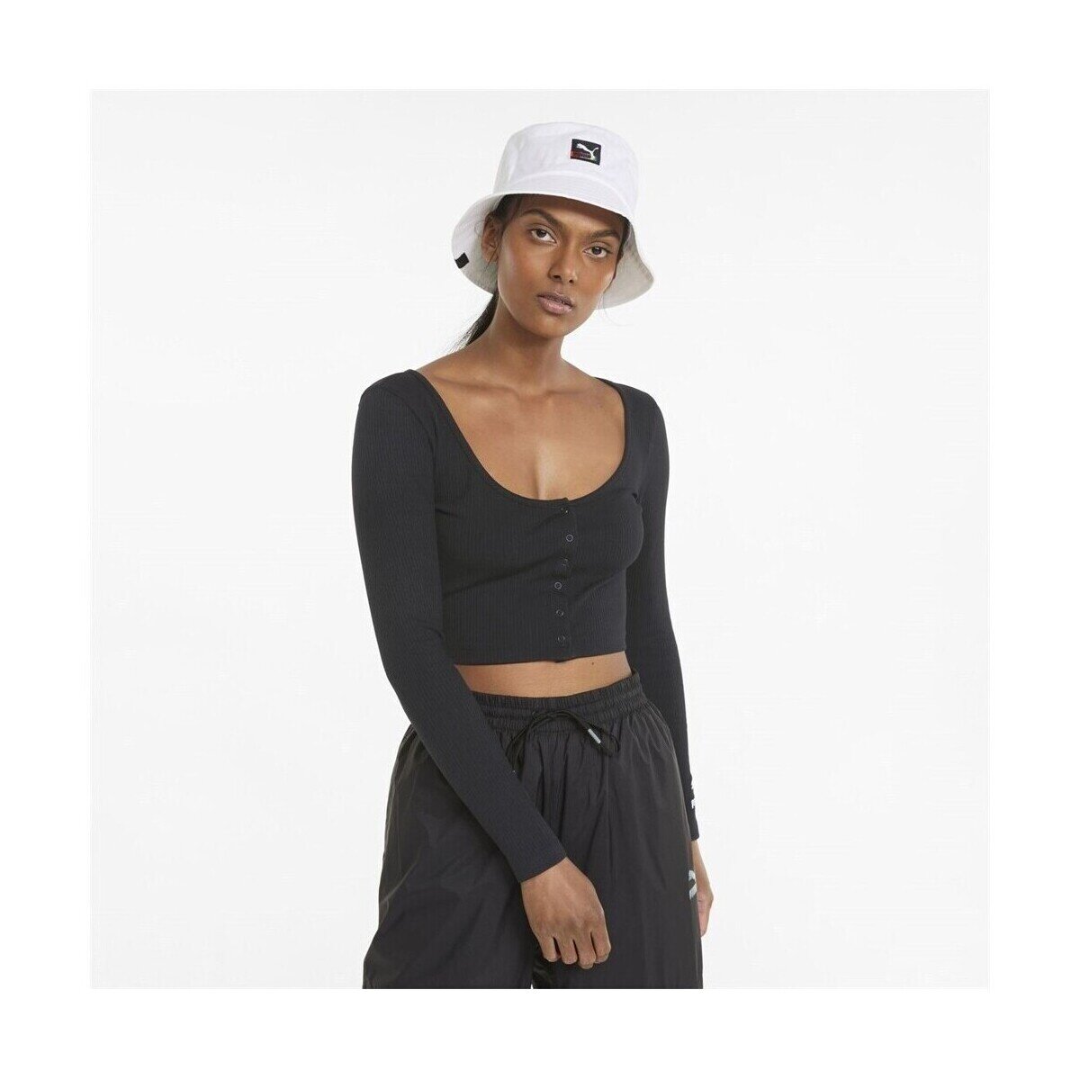 Puma Îmbracaminte Classics Ribbed Longsleeve Tee