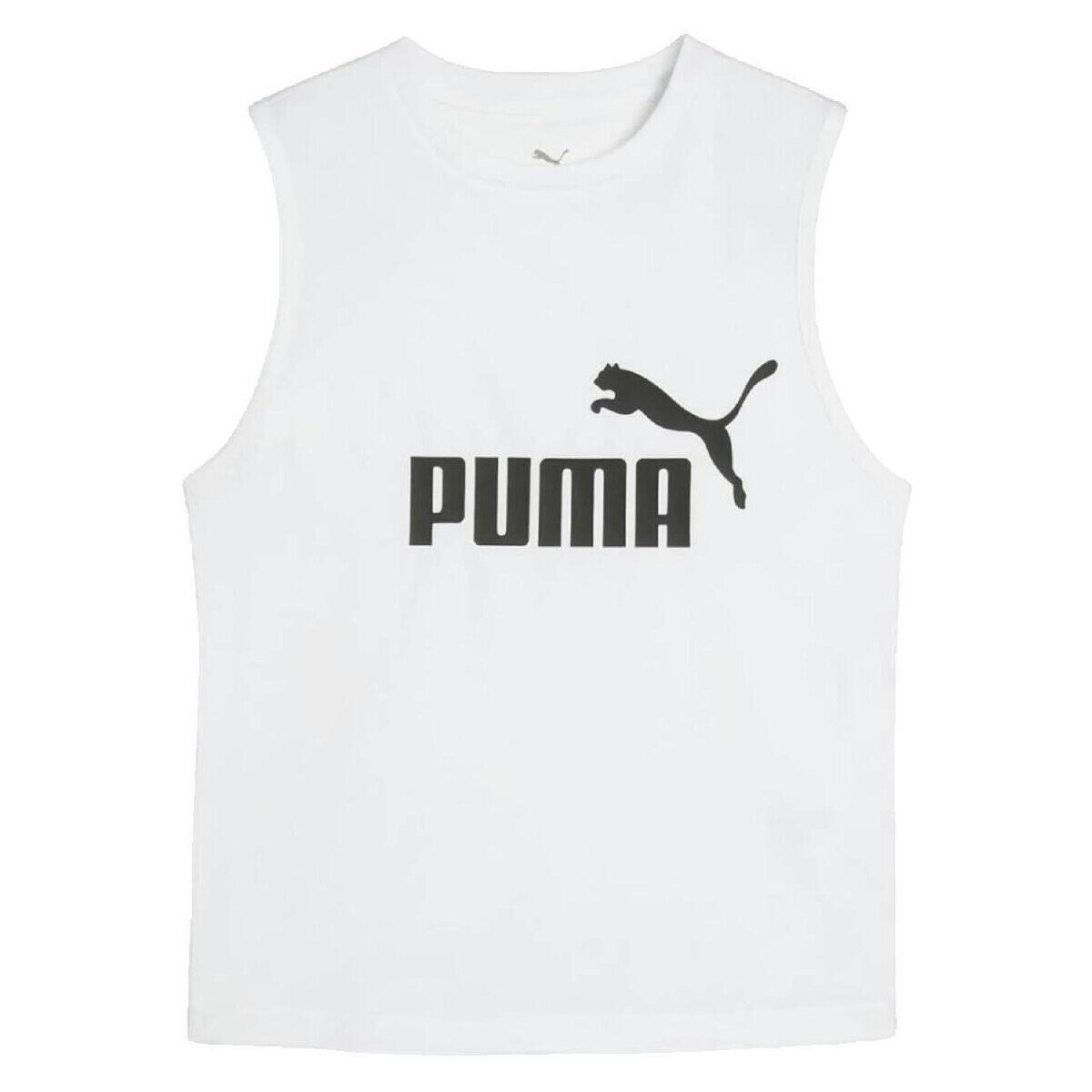 Puma Îmbracaminte Débardeur Ess No. 1 Logo slim blanc