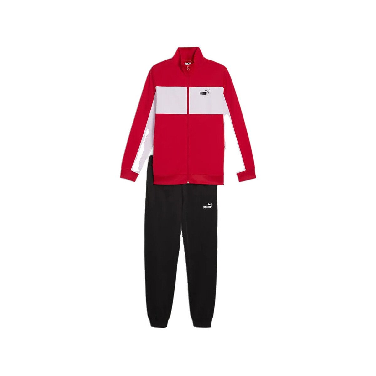 Puma Îmbracaminte Ensemble de survêtement Poly Colorblock rouge