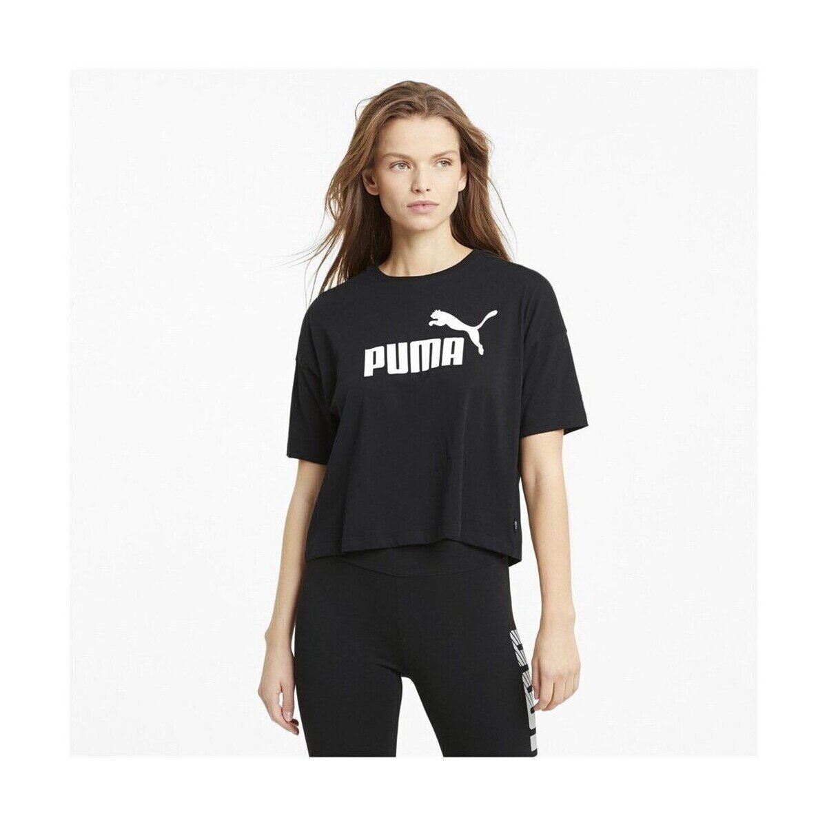 Puma Îmbracaminte Ess Cropped Logo