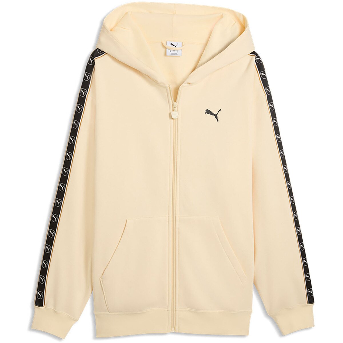 Puma Îmbracaminte Ess Elevated Tape Relaxed Full-Zip Hoodie Fl