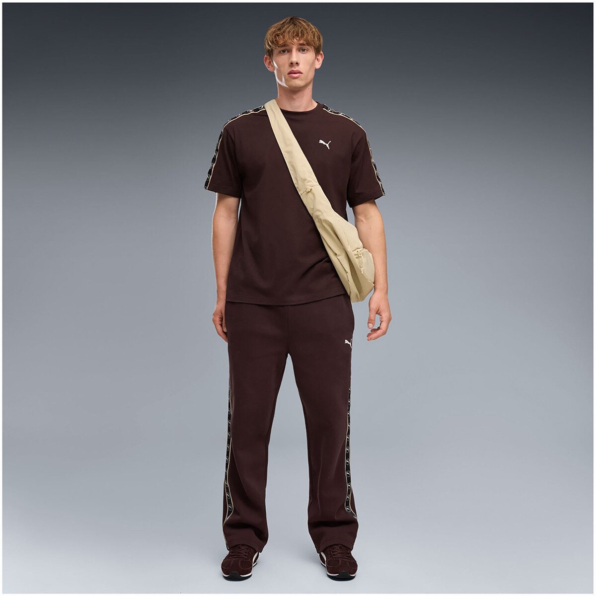 Puma Îmbracaminte Ess Elevated Tape Relaxed Sweatpants Fl Op