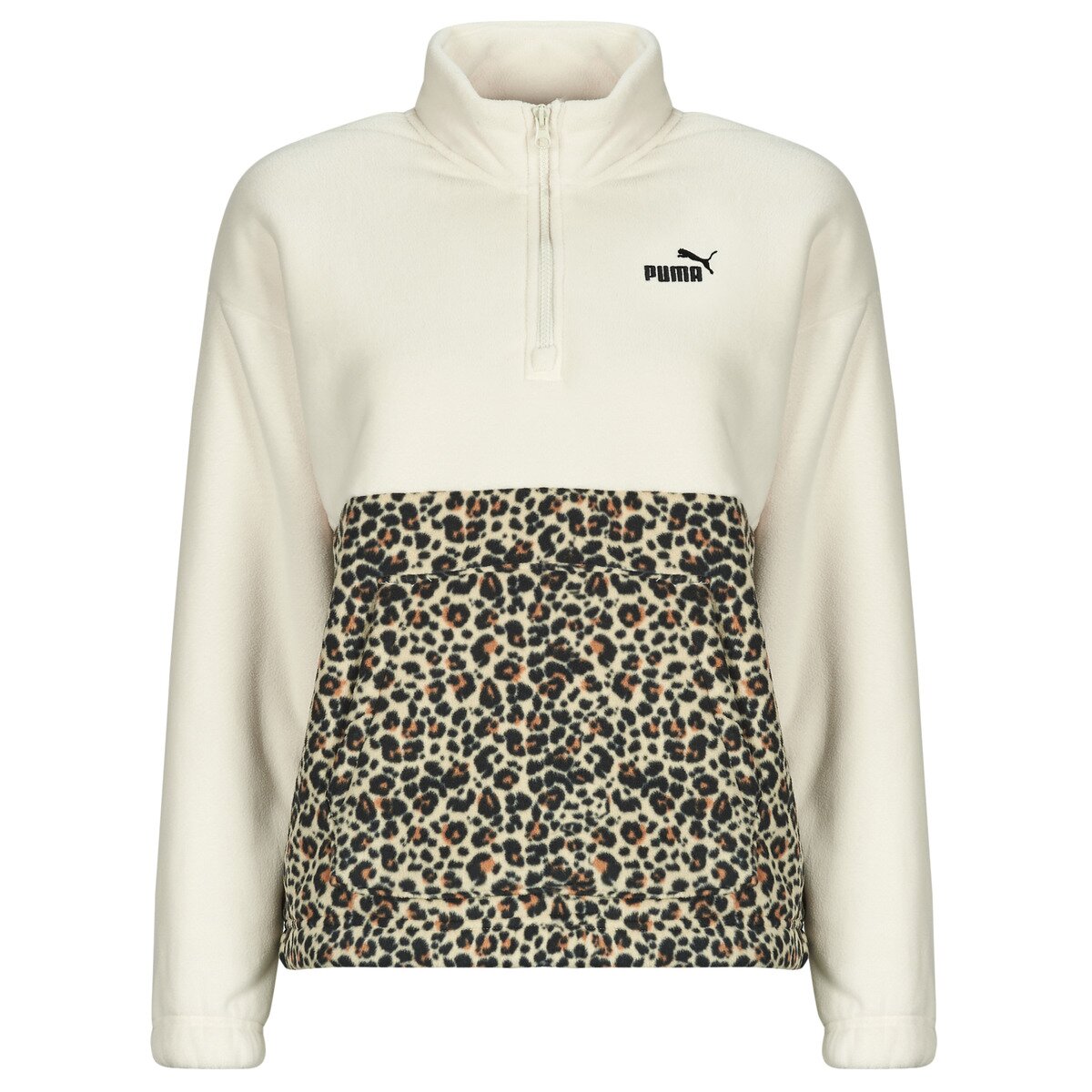 Puma Îmbracaminte ESS GRAPHIC Animal Relaxed Half-Zip Crew