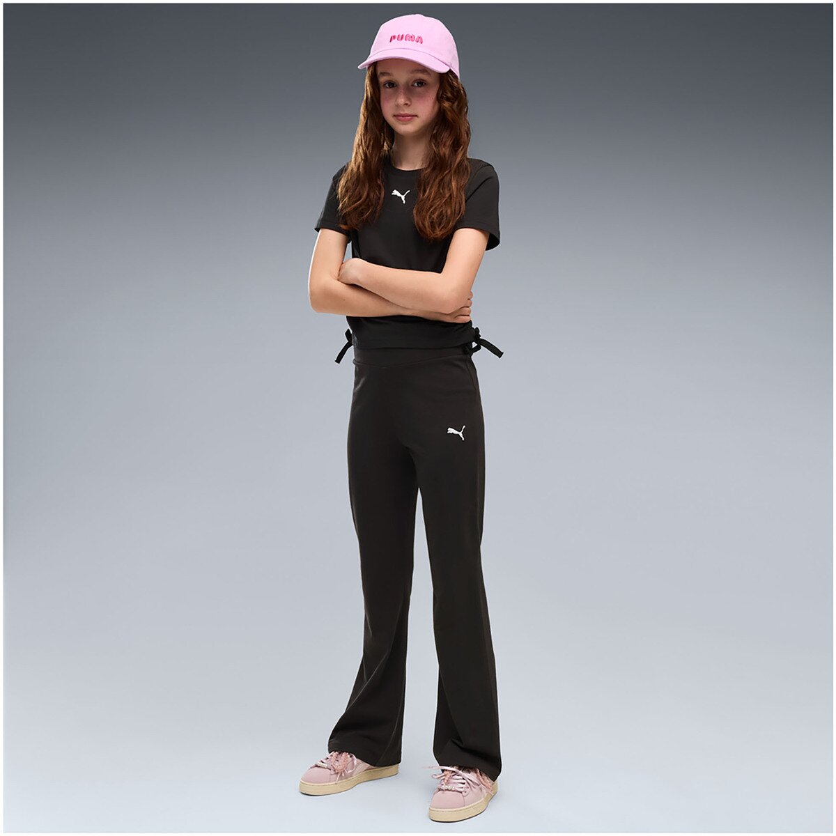 Puma Îmbracaminte Ess High-Waist Flared Leggings G