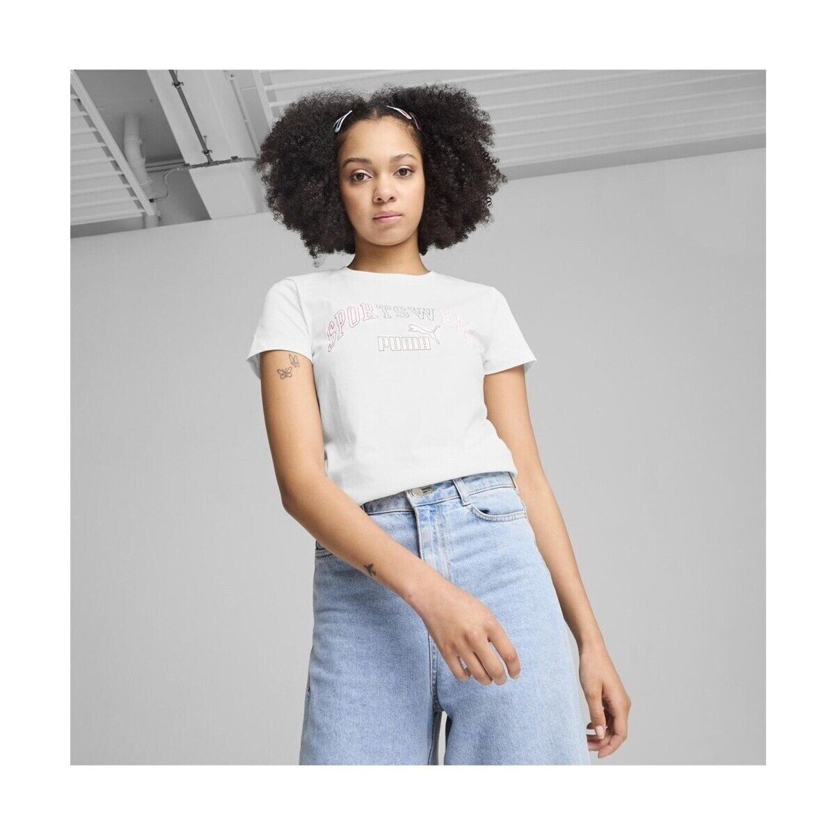 Puma Îmbracaminte Ess+ Logo Lab Tee