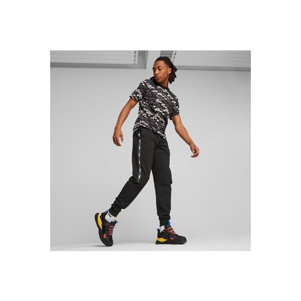 Puma Îmbracaminte Ess Tape Camo Sweatpants M