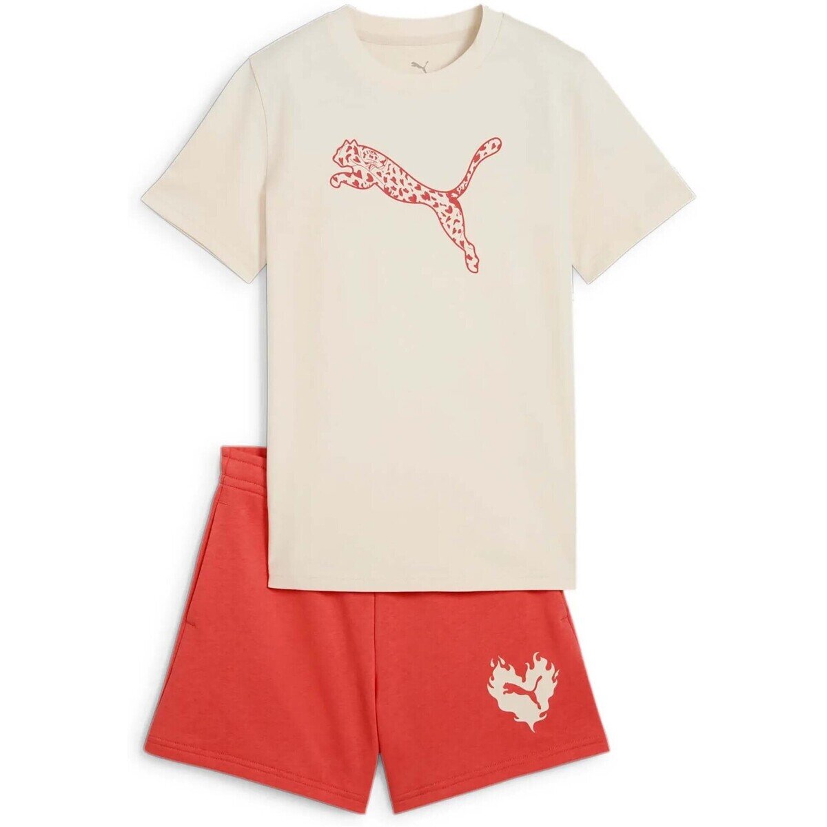 Puma Îmbracaminte Flaming Love Tee And Set G