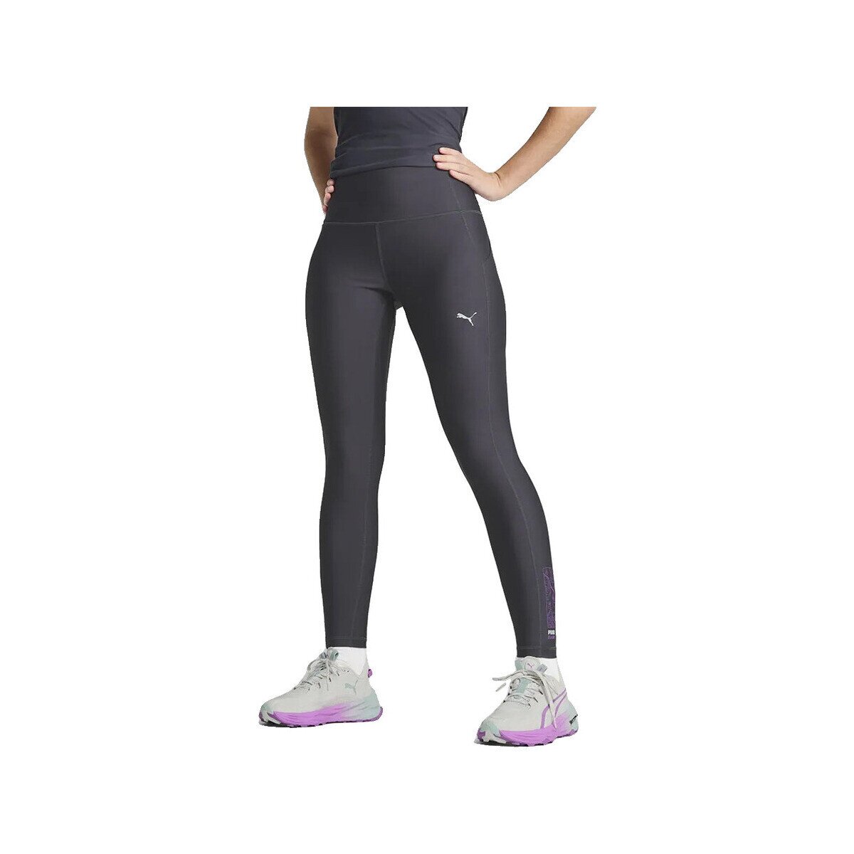 Puma Îmbracaminte Leggings Seasons Trail Fl gris taille haute