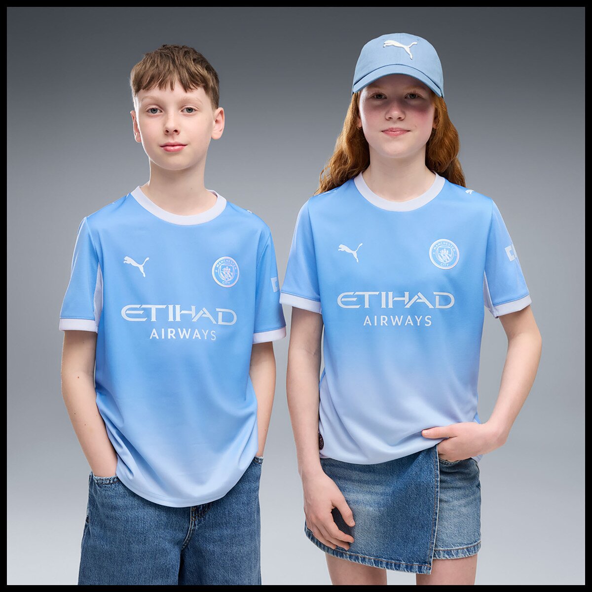 Puma Îmbracaminte Mcfc Home Jersey Replica Jr