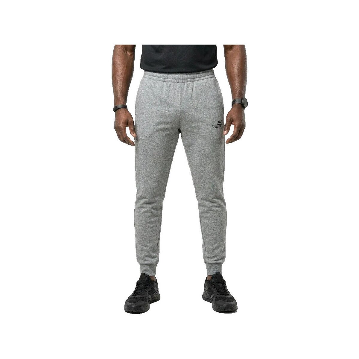 Puma Îmbracaminte Pantalons de survêtement Ess N1 Logo slim en gris