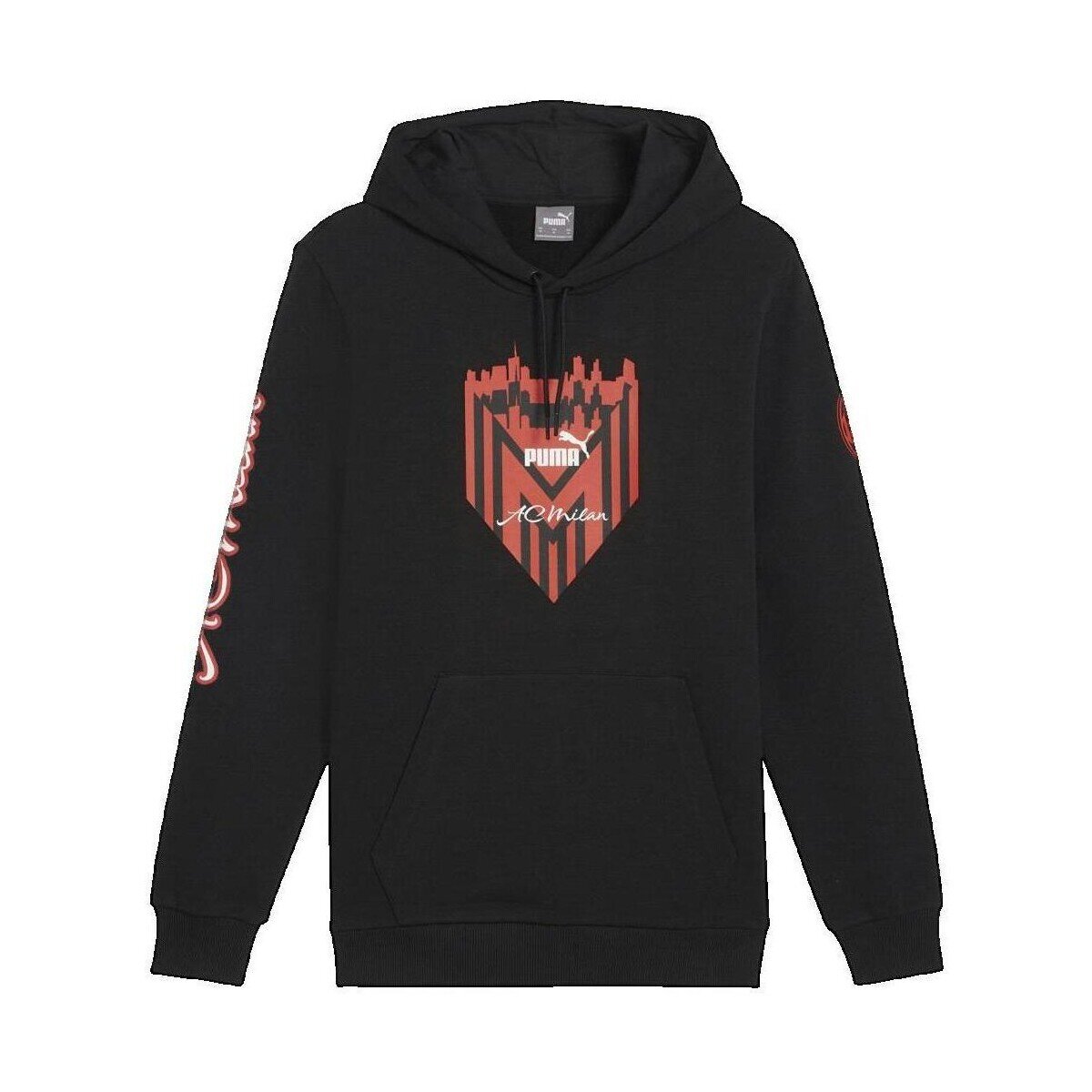 Puma Îmbracaminte Sweat à capuche AC Milan avec logo