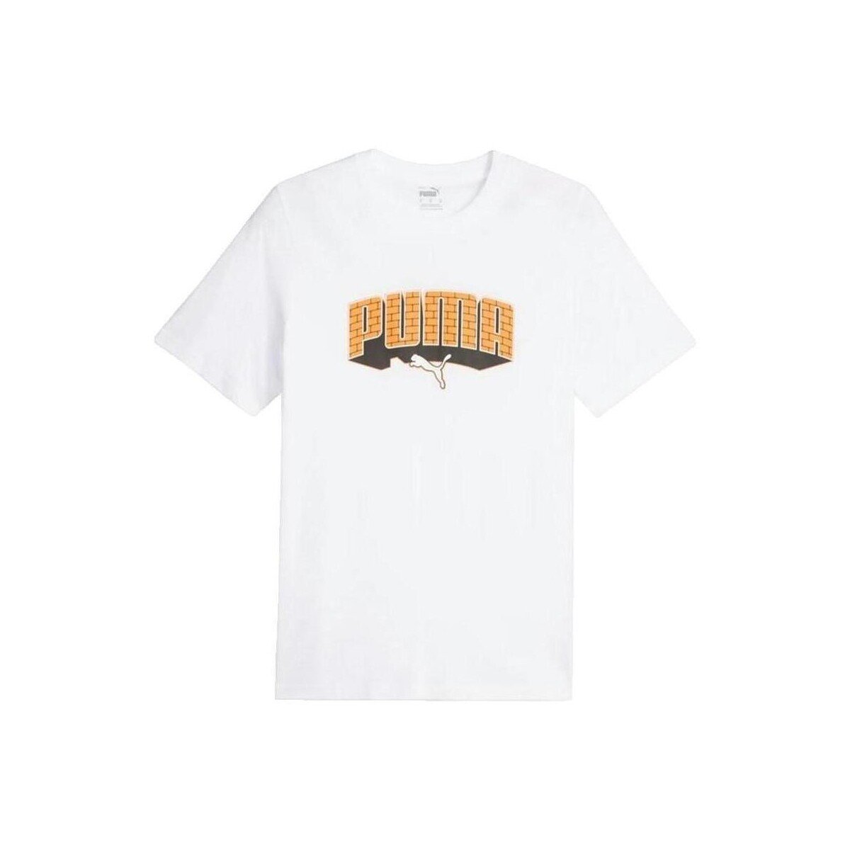 Puma Îmbracaminte T-shirt Graphics Hip Hop blanc
