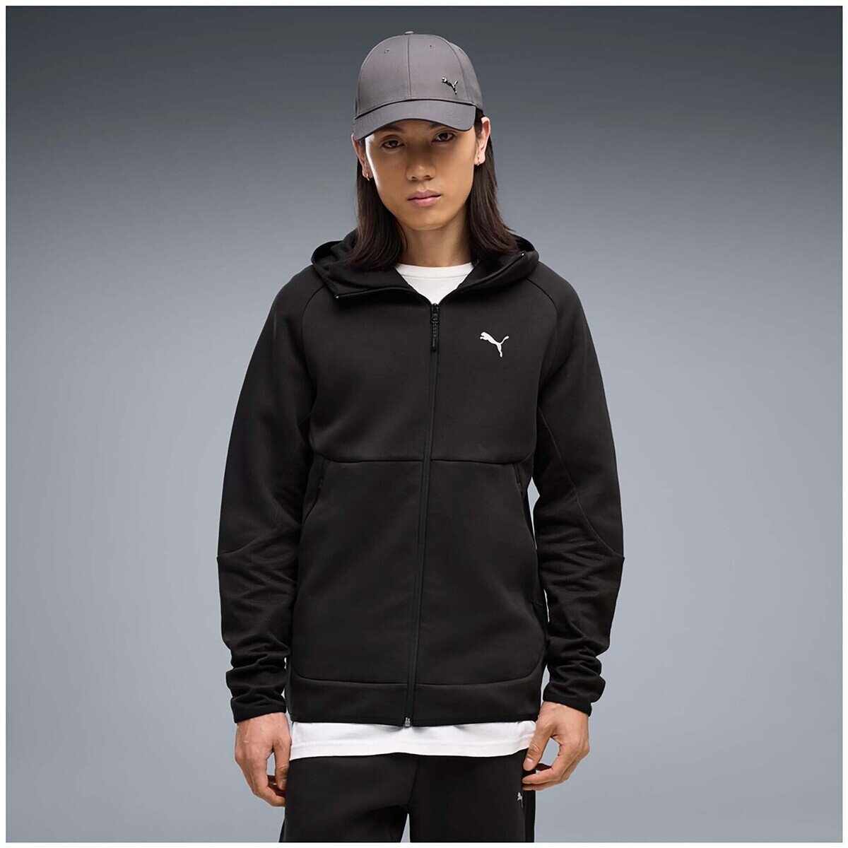 Puma Îmbracaminte tech Slim Elevated Full-Zip Hoodie Dk