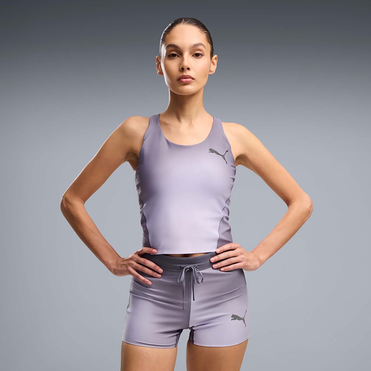 Puma Îmbracaminte W Lightspeed Aop Crop Top