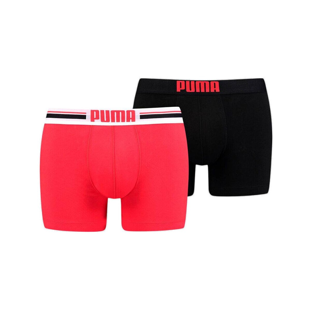 Puma Lenjerie intimă Boxers Placed Logo Lot de 2 coton