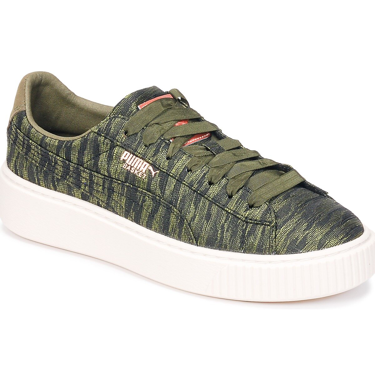 Puma Pantofi Basket Platform Bi Color