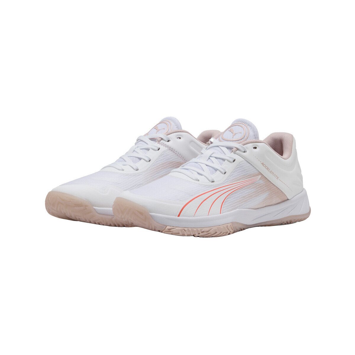 Puma Pantofi Chaussures de sport accelerate turbo W+ blanc/rouge