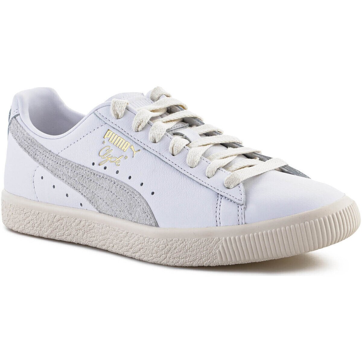 Puma Pantofi CLYDE BASE WHITE 390091-01