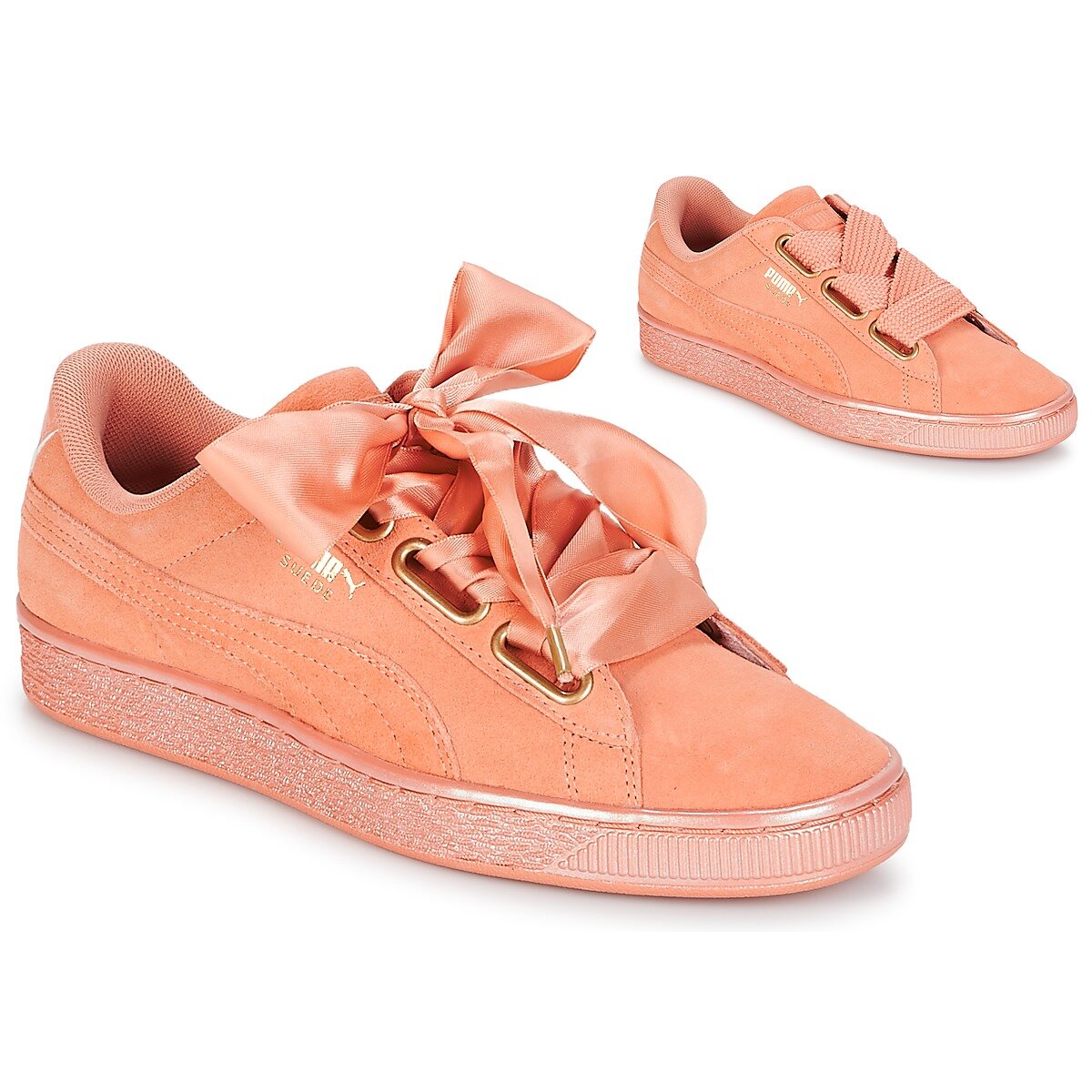 Puma Pantofi WN SUEDE HEART SATIN.DUSTY