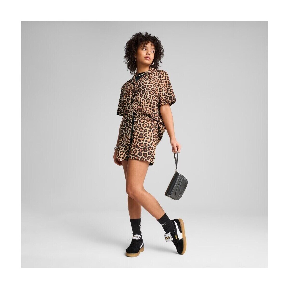 Puma Yellow Îmbracaminte Leo Luxe Relaxed Aop Shirt