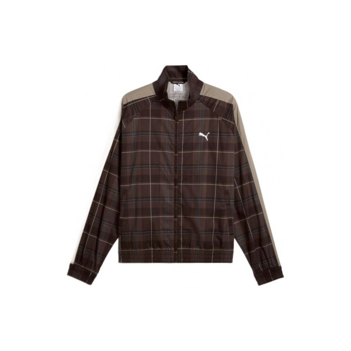 Puma Yellow Îmbracaminte T7 Relaxed Tartan Woven Track Jacket