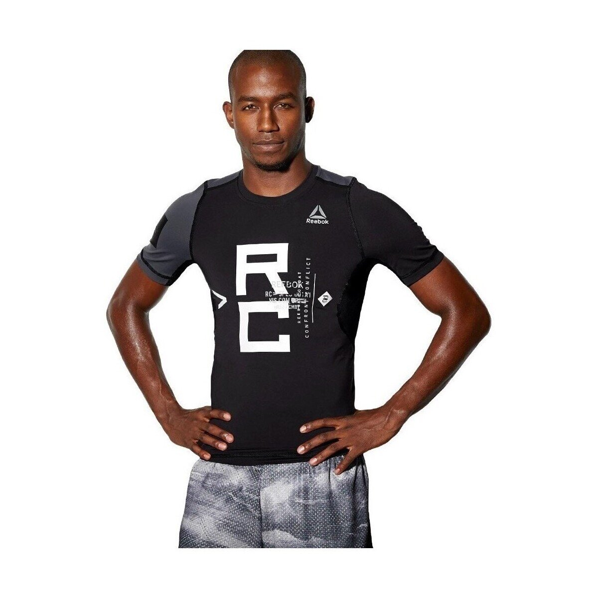 Reebok Sport Îmbracaminte Combat SS Rash Guard