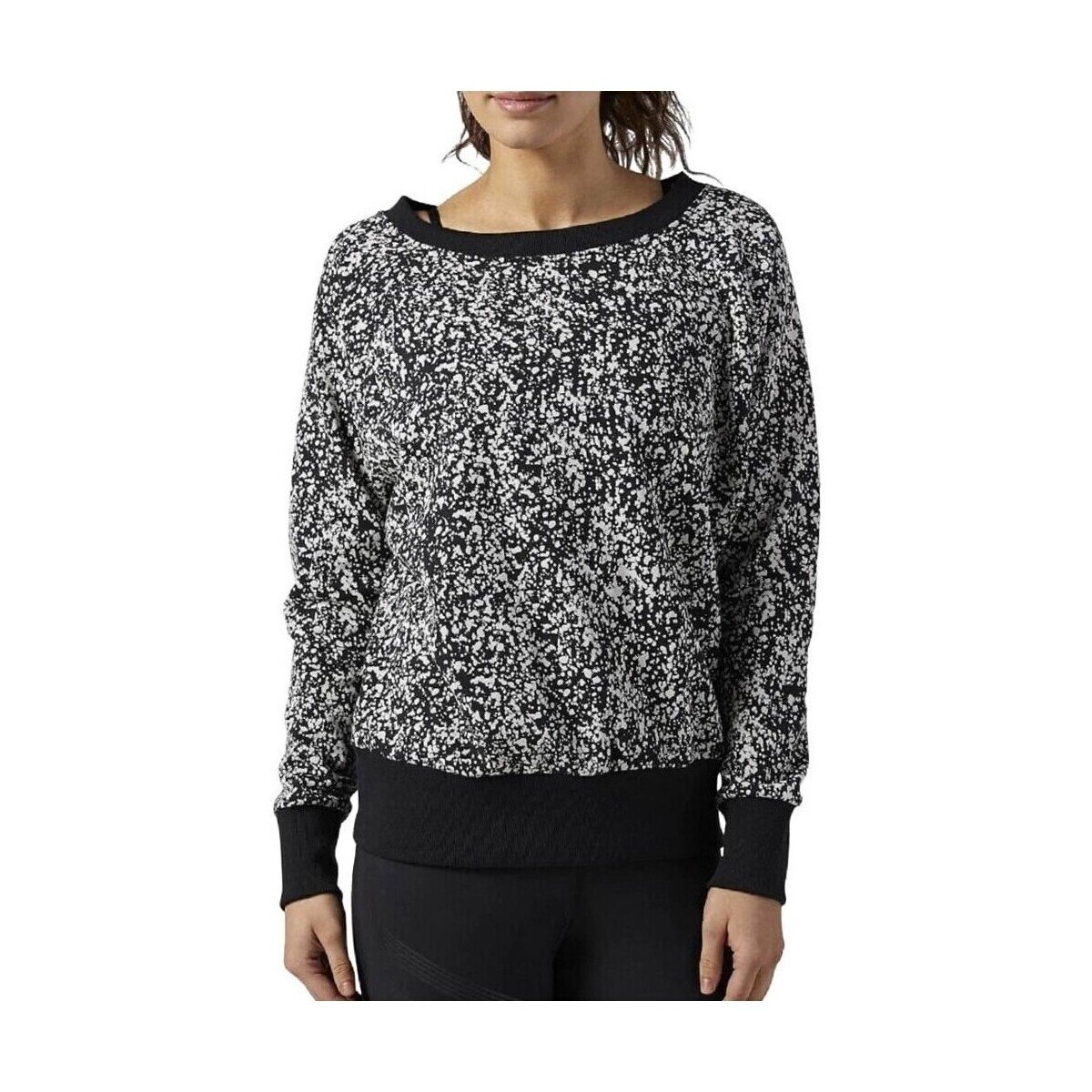 Reebok Sport Îmbracaminte Crewneck Speckled