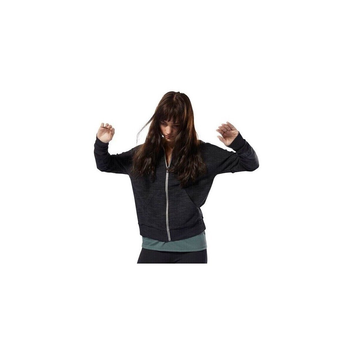 Reebok Sport Îmbracaminte Training Essentials Marble Logo Full Zip