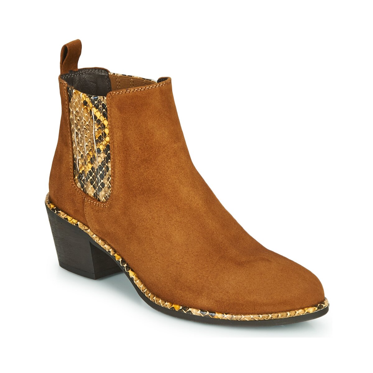 Regard Pantofi NOISY V2 VELOURS SAFRAN