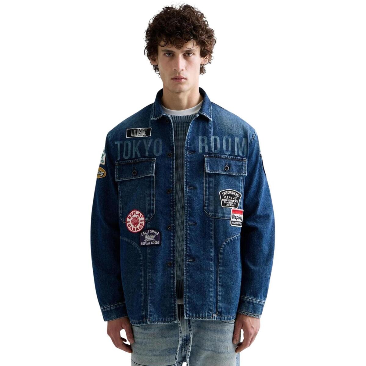 Replay Îmbracaminte 11 OZ COMFORT BLUE DENIM M13MD .0PL.795 22F