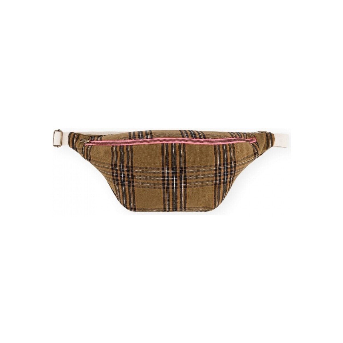 Rose In April Genti Banana Bag - Tartan